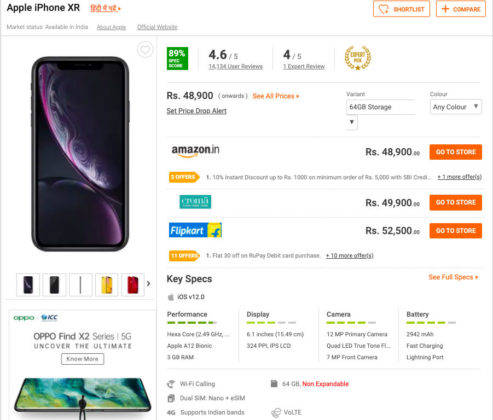 best non chinese phone for india