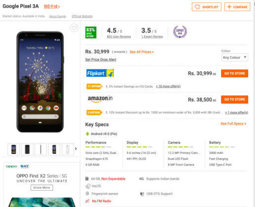 best non chinese phone for india