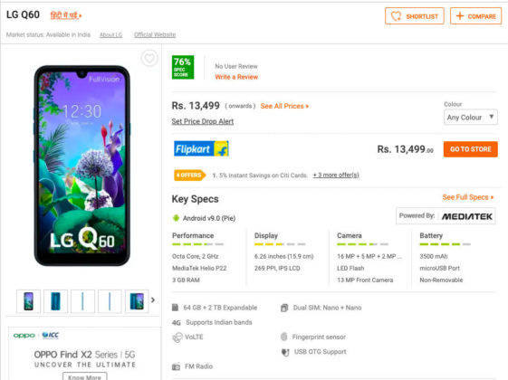 best non chinese phone for india