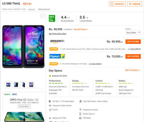 best non chinese phone for india