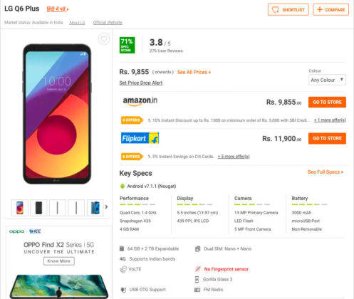 best non chinese phone for india