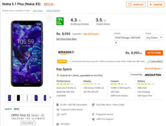 best non chinese phone for india