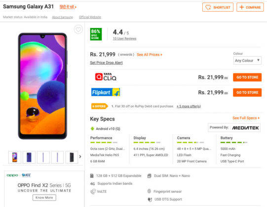 best non chinese phone for india