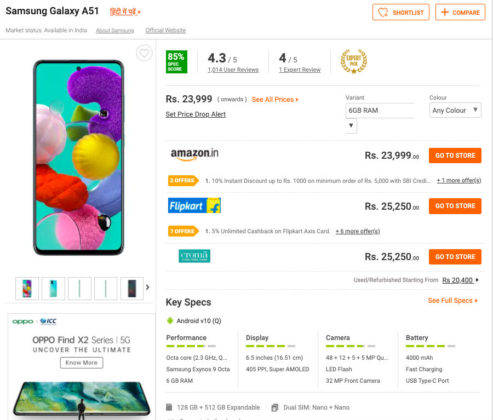 best non chinese phone for india