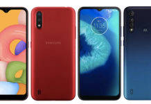 Samsung Galaxy M01 vs realme narzo 10a comparison review of specifications price sale battery ram camera processor
