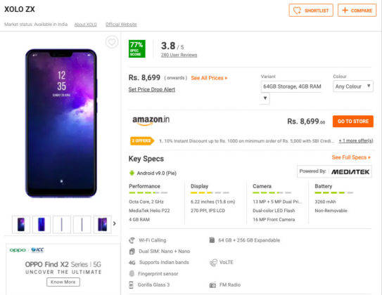 best non chinese phone for india
