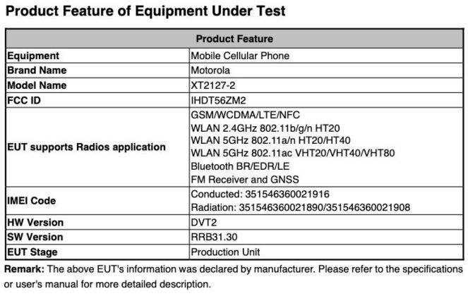 motorola capri 5000mah battery leak fcc