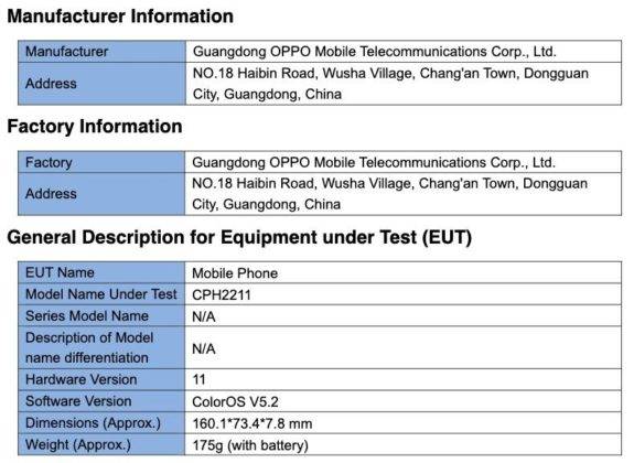 oppo-reno-5z-5g-fcc-listing-specs-leaked