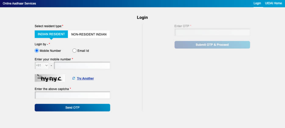 how to apply aadhar card for newborn baby online steps and required documents