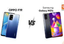 OPPO F19 vs Samsung Galaxy M31s: जानें कौन किस पर पड़ेगा भारी