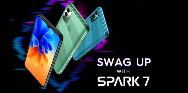 Tecno Spark 7 स्मार्टफोन 6000mAh बैटरी और 16MP डुअल कैमरा के साथ लॉन्च, जानें कीमत और खूबियां Tecno Spark 7
