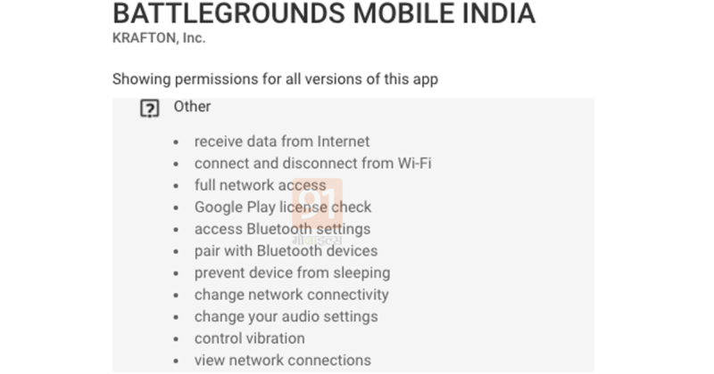 battlegrounds mobile india will access this data from your phone pubg mobile