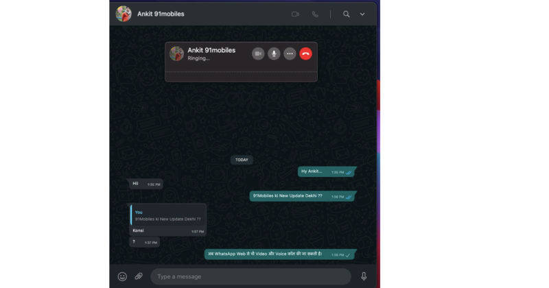 How to make Web Whatsapp voice Video call on Computer Laptop know in 5 steps