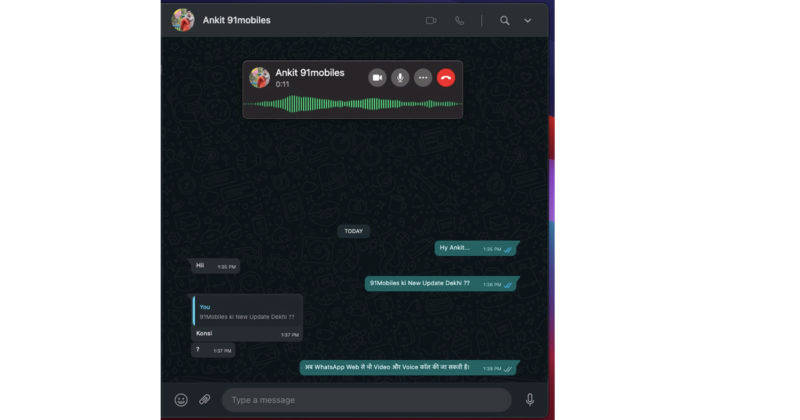 How to make Web Whatsapp voice Video call on Computer Laptop know in 5 steps