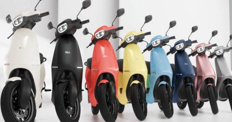 how to book ola electric scooter