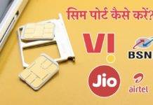 2025 में जानें मोबाइल नंबर पोर्ट करने का सबसे फास्ट तरीका, बिना नंबर बदले ही कंपनी होगी चेंज Sim Card Port Kaise kare