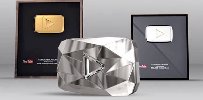 कितने टाईप के होते हैं YouTube Play Button और क्या है इनकी पूरी कहानी YouTube Creator Awards how many YouTube play button