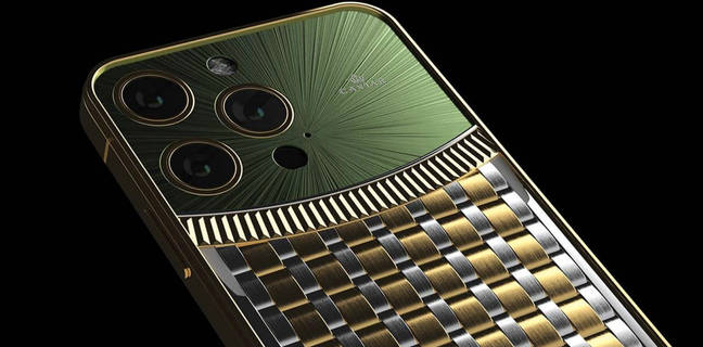 Caviar Rolex inspired apple iPhone 13 Pro limited edition collection cost price rs 13 lakhs