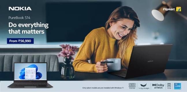 Nokia PureBook S14 भारत में लेटेस्ट 11thGen Intel Core i5 प्रोसेसर के साथ लॉन्च, जानें क़ीमत और खूबियाँ