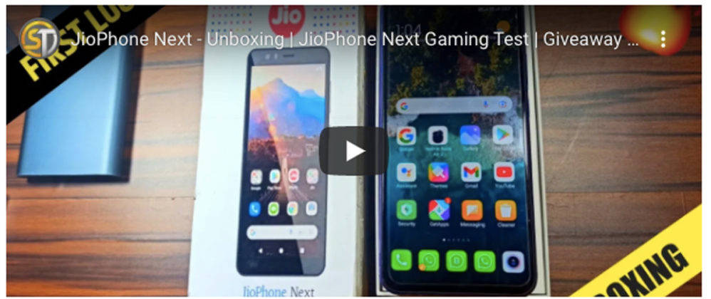 fake jio phone next unboxing video on internet before launch mukesh ambani