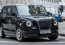 LEVC TX Electric Taxi EV Electric Car EV Electric Vehicle