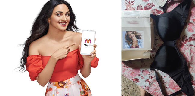 Myntra से लड़के ने मंगाई थी Socks, कंपनी ने भेज दी Bra! बोले नहीं होगा रिटर्न, अब इसे ही पहनो myntra delivered bra instead of socks online shopping wrong delivery