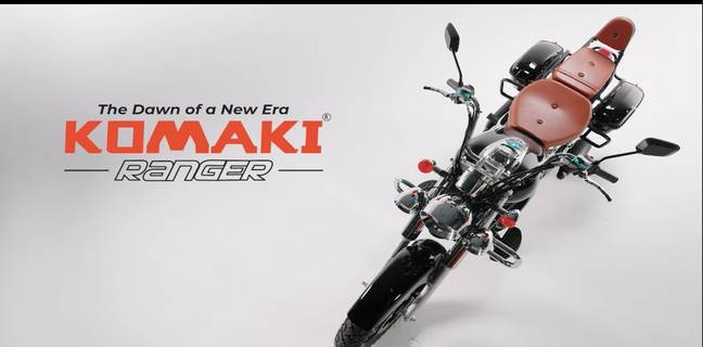 Komaki Ranger electric cruiser bike