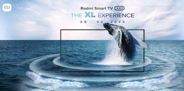 Redmi Smart TV X43 4K स्मार्ट टीवी भारत में 9 फरवरी को होगा लॉन्च, जानें क्या होगी खासियत Redmi Smart TV X43