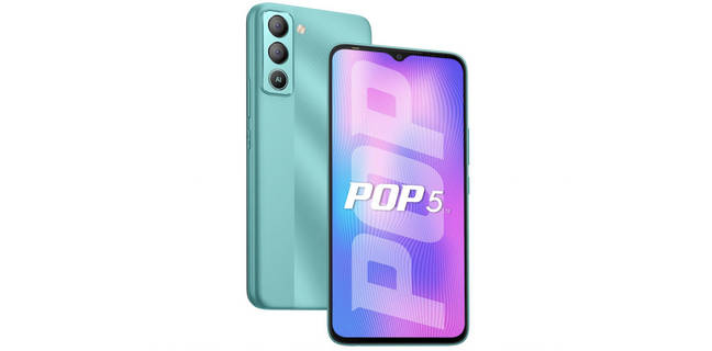 6,000mAh Battery के साथ टेक्नो ला रही है एक और कम कीमत वाला सस्ता स्मार्टफोन Tecno POP 5 Pro Smartphone under 8000 price