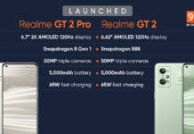 Realme GT 2 and Realme GT 2 Pro Check Price and SpecsRealme GT 2 and Realme GT 2 Pro Check Price and Specs