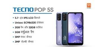 Tecno Pop 5s