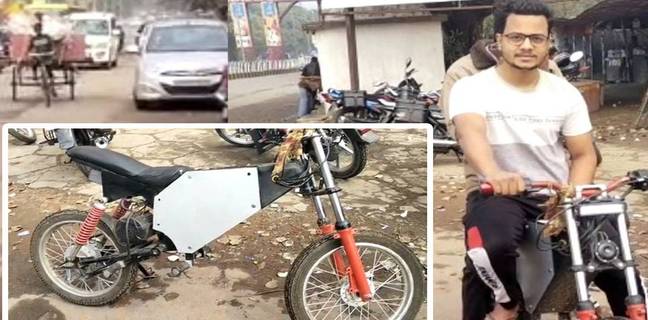 अरे वहा! कबाड़़ से बनाई गजब की Electric Bike, किसी ने की छेड़छाड़ तो बज उठेगा अलार्म