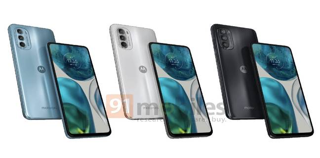 Motorola Moto G52 smartphone specifications and design leaked