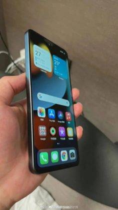 Xiaomi 12 Lite live images leaked design and specifications