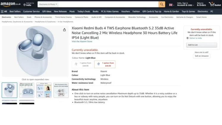 Redmi Buds 4 and Buds 4 Pro will be launched in the global market soon