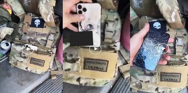 चमत्कार! iPhone 11 Pro ने बचाई सैनिक की जान, इंटरनेट पर वायरल हो रहा वीडियो Viral Video: Apple iPhone Ukrainian soldier life