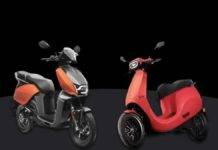 Ola S1 Pro vs Vida V1 Pro price range scale design comparison