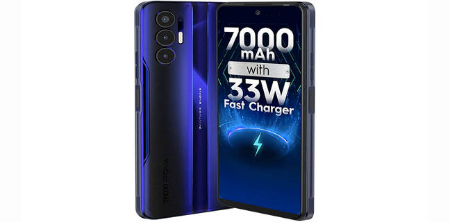 9999 में मिल रहा 7000mAh बैटरी, 50MP कैमरा और 11GB RAM पावर वाला यह फोन, हुआ तगड़ा प्राइस कट! 50MP Camera phone TECNO POVA 3 price cut in india by rs 2000 know specifications sale offer