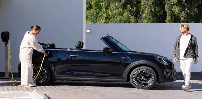 Electric MINI Convertible unveiled with 198km range