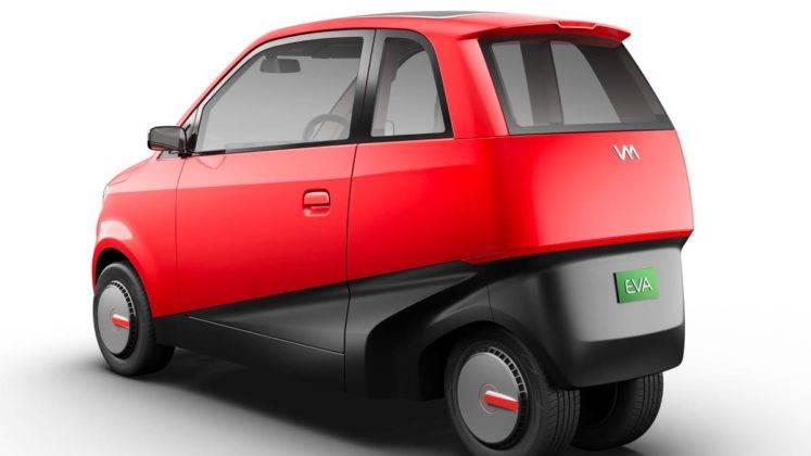 india first solar electric car eva launch in 2024