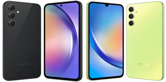 Samsung 5G Phone Galaxy A54 5g and Galaxy A34 5G price sale features specifications in hindi