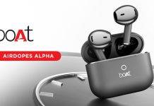 boAt Airdopes Alpha बड्स हुआ लॉन्च, कीमत मात्र 799 रुपये boAt Airdopes Alpha buds launched only at Rs 799