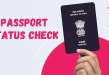 passport status check