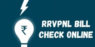 RRVPNL bill check online