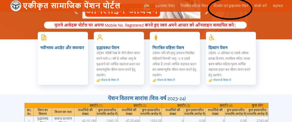 viklang pension yojana