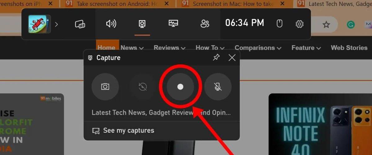 computer me screen recording kaise kare