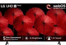 LG 43 इंच Smart TV मिल रहा 17000 रुपये सस्ता, यहां से करें खरीदारी LG 43 inches 4K Ultra HD Smart LED TV with 17000 rs discount on amazon know details