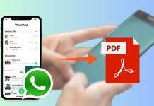 whatsapp chat ko pdf kaise banaye