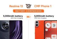 Realme 13 vs CMF Phone 1 बैटरी कंपैरिजन, जानें किसने दिया ज्यादा बैकअप realme-13-vs-cmf-phone-1-battery-comparison-in-hindi