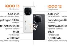 Comparing iQOO 13 Vs iQOO 12 in hindi